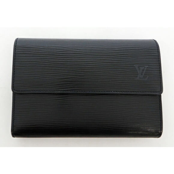 Louis Vuitton Leather Black Wallet Epi Case - Picture 1 of 1